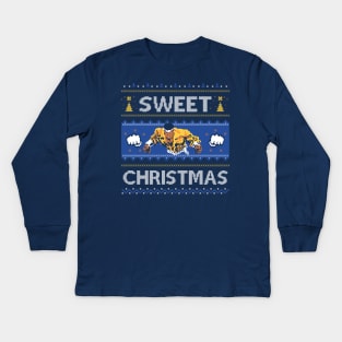 Sweet Christmas Kids Long Sleeve T-Shirt